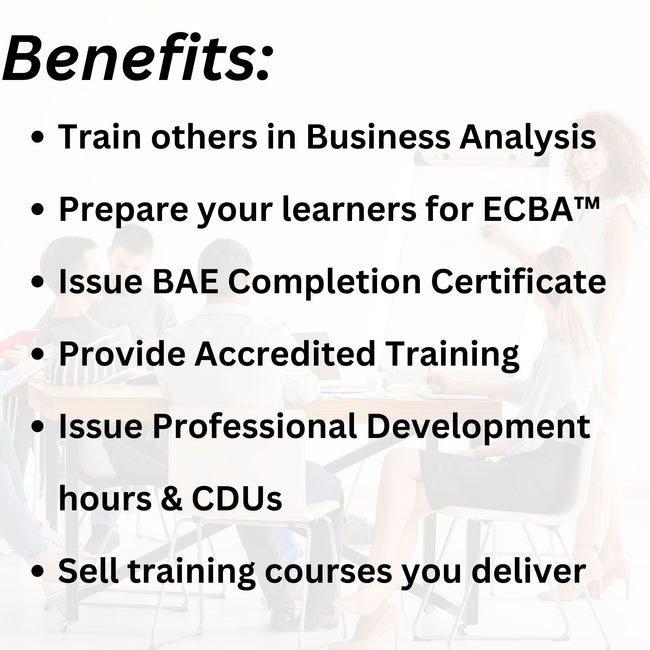 Train The Trainer Program Become A Business Analysis Trainer Train the trainer program become a business analysis trainer